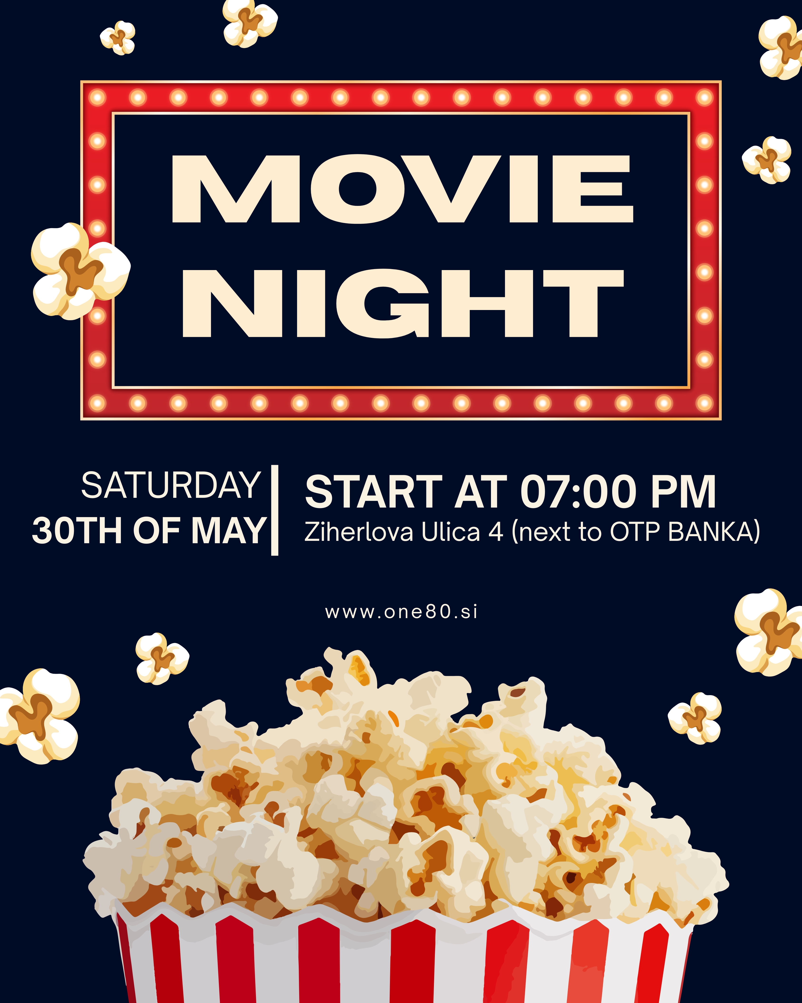 Movie Night – Saturday 30th of May